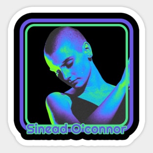 retro sinead oconnor Sticker